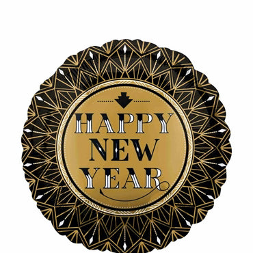 Roaring Twenties New Year Foil Balloon 45cm Balloons & Streamers - Party Centre