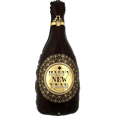 Roaring Twenties New Year SuperShape Balloon 35x91cm Balloons & Streamers - Party Centre