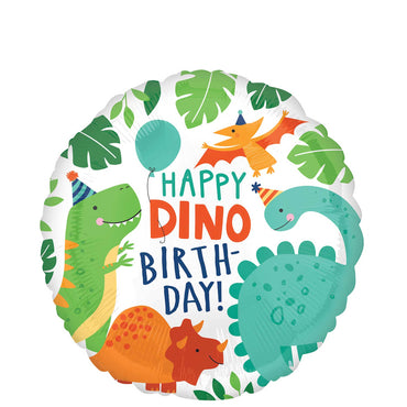 Dinomite Party Foil Balloon 45cm