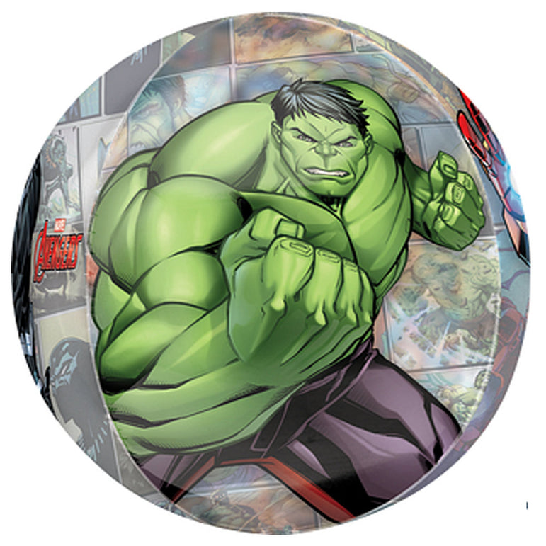 Marvel Avengers Power Unite Orbz Foil Balloon 38cmx40cm
