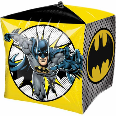 Batman UltraShape Cubez Balloon 38cm Balloons & Streamers - Party Centre
