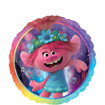 Trolls World Tour Foil Balloon 45cm Balloons & Streamers - Party Centre