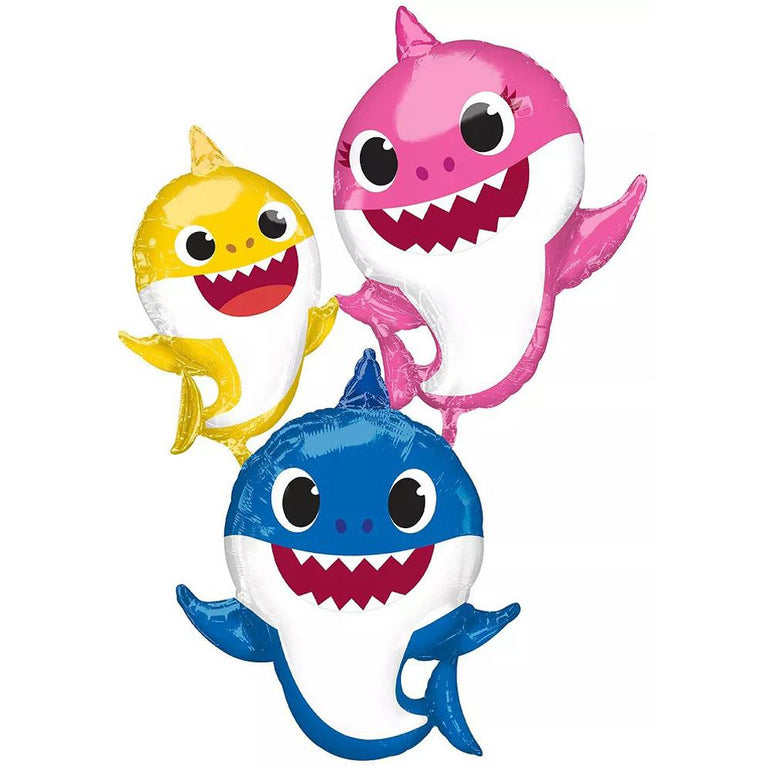 Baby Shark Airwalker Balloon 91x167cm Balloons & Streamers - Party Centre