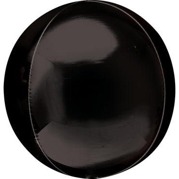 Black Orbz Jumbo Balloon 53cm Balloons & Streamers - Party Centre
