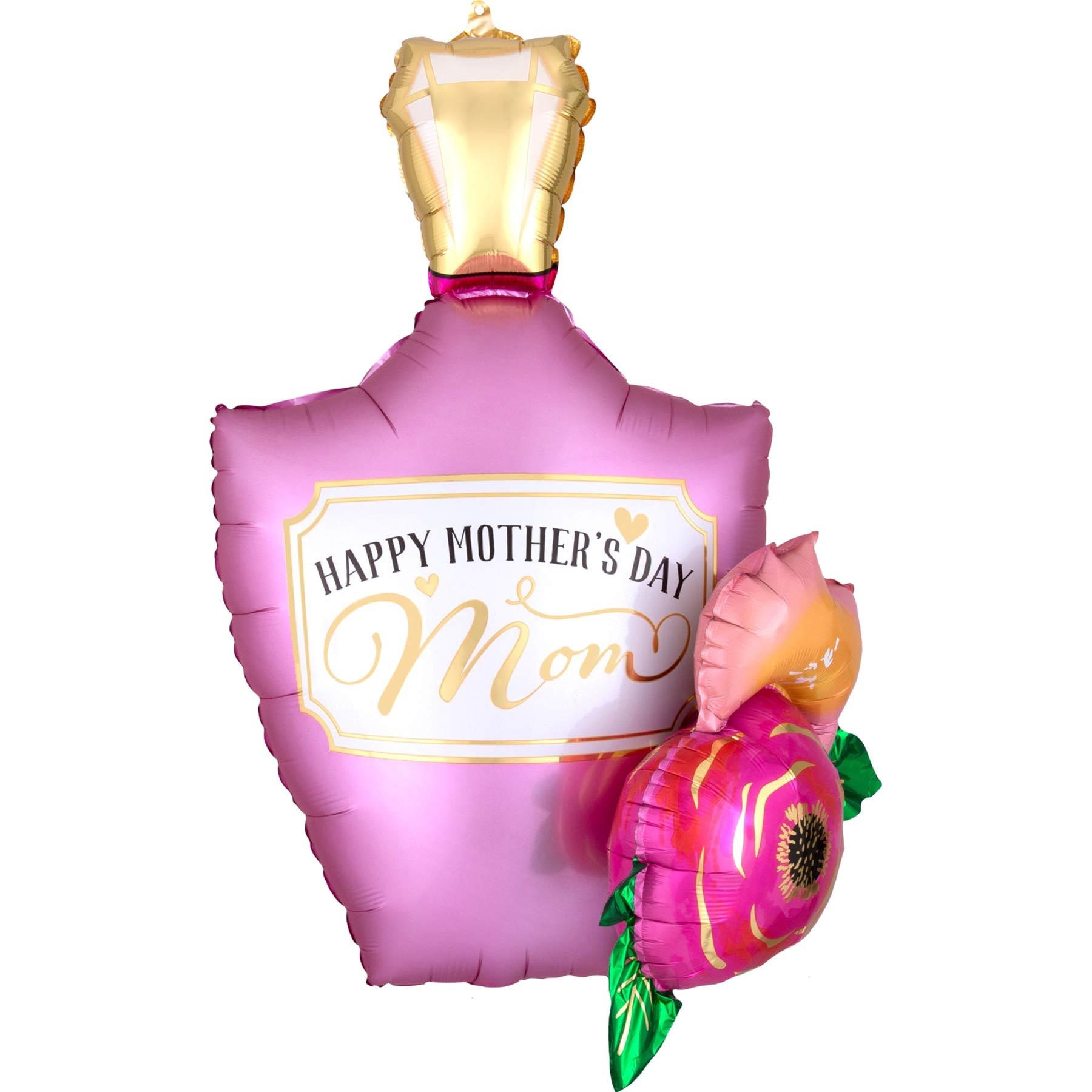 Happy Mother's Day Satin Multi-Balloon 53x71cm Balloons & Streamers - Party Centre