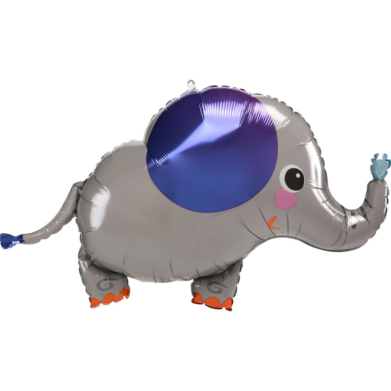 Elephant SuperShape Balloon 86x50cm Balloons & Streamers - Party Centre