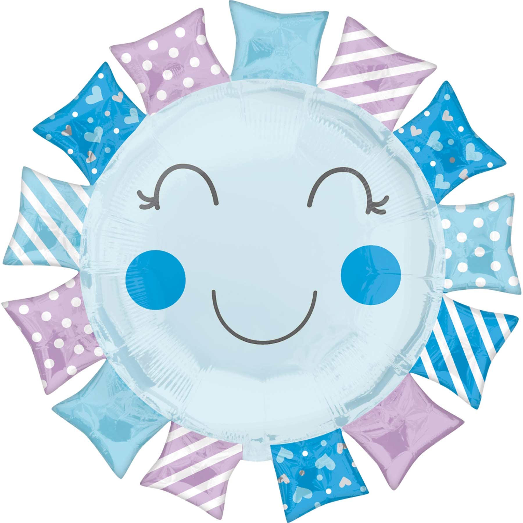 Baby Boy Sunshine SuperShape 68cm Balloons & Streamers - Party Centre