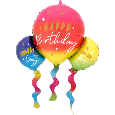 Birthday Fun SuperShape Balloon 66x91cm