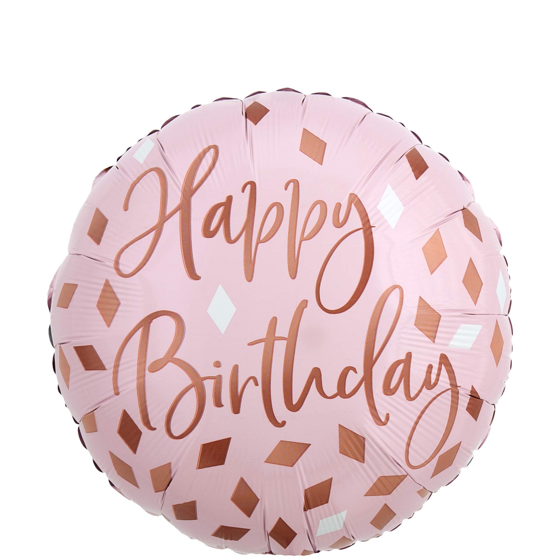 Blush Birthday Foil Balloon 45cm
