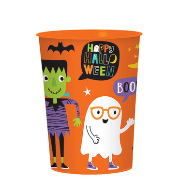 Hallo-ween Friends Plastic Favor Cup 16oz