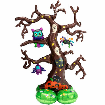 Creepy Tree AirLoonz Foil Balloon 111x157cm Balloons & Streamers - Party Centre