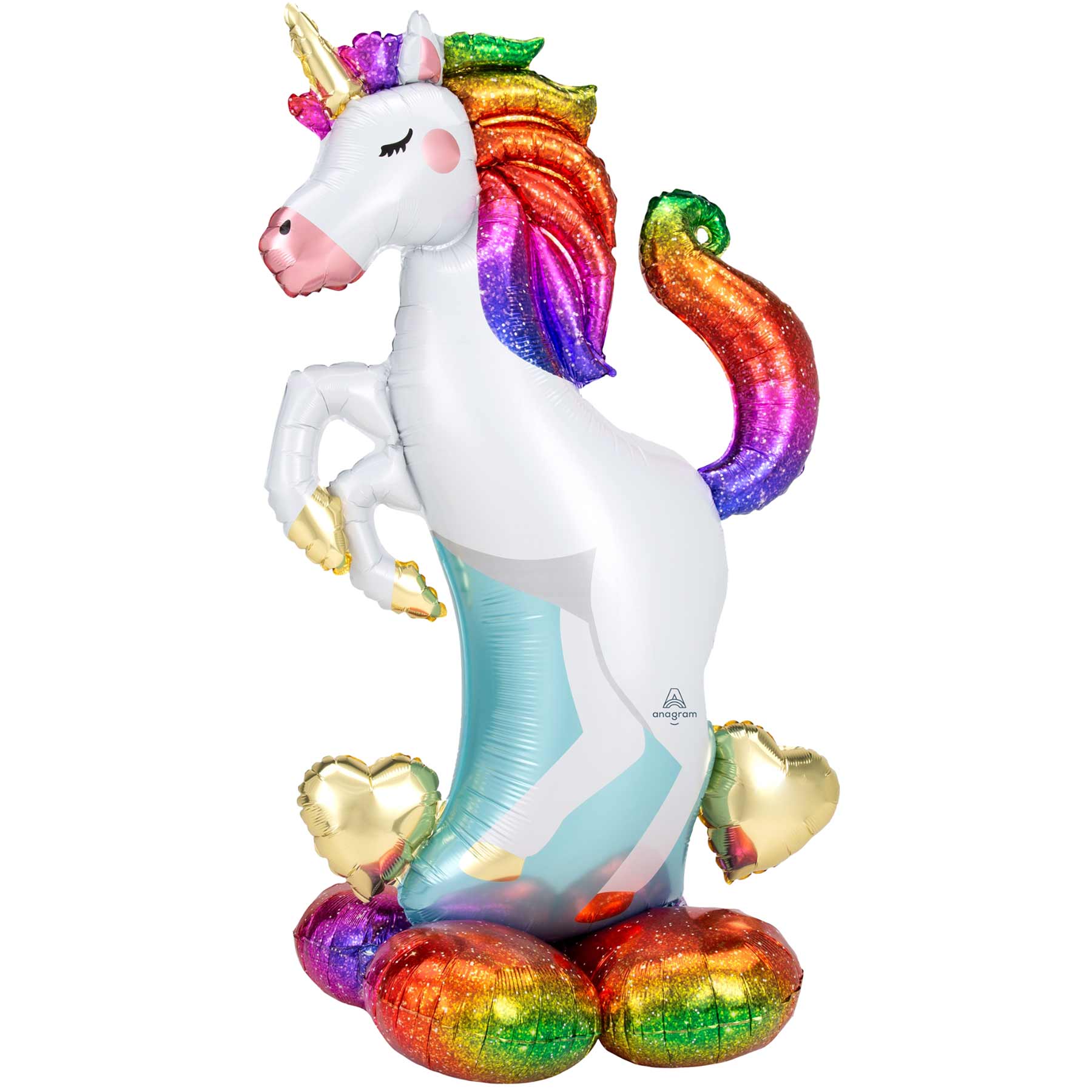 Unicorn AirLoonz Foil Balloon 83x139cm Balloons & Streamers - Party Centre