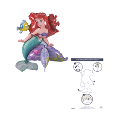 Ariel The Little Mermaid Multi-Balloon 45x50cm