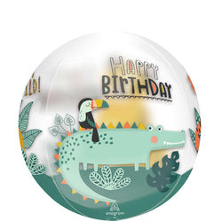 Get Wild Orbz Foil Balloon