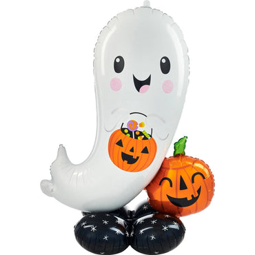 Halloween Ghost AirLoonz Foil Balloon 91x134cm