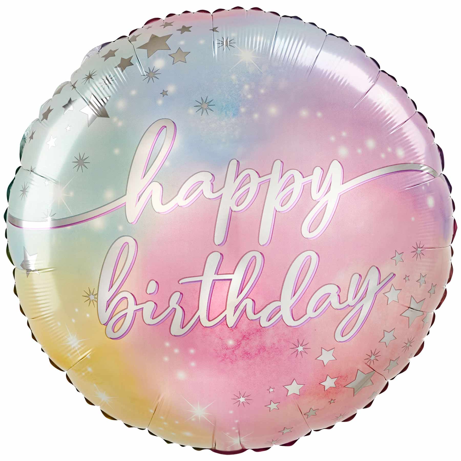 Luminous Birthday Jumbo Foil Balloons 71cm