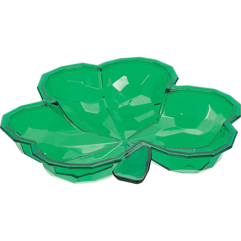 Shamrock Small Plastic Bowl 8.50in Solid Tableware - Party Centre