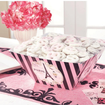 A Day In Paris Large Paper Bowls 3pcs Candy Buffet - Party Centre