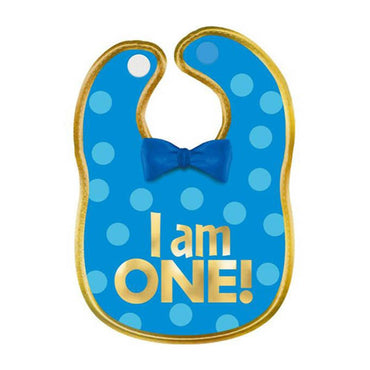 1st Birthday Boy Fabric Bib Costumes & Apparel - Party Centre