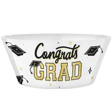 Grad Serving Bowl Hot Stamped Plastic 120oz