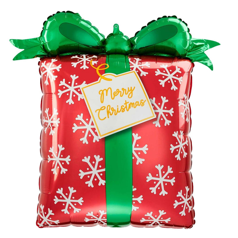 Christmas Present SuperShape Balloon 63x68cm