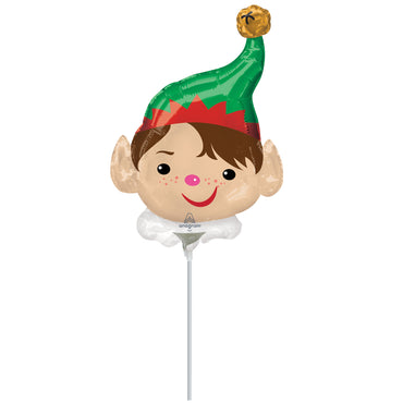 Adorable Elf Mini Shape Foil Balloon
