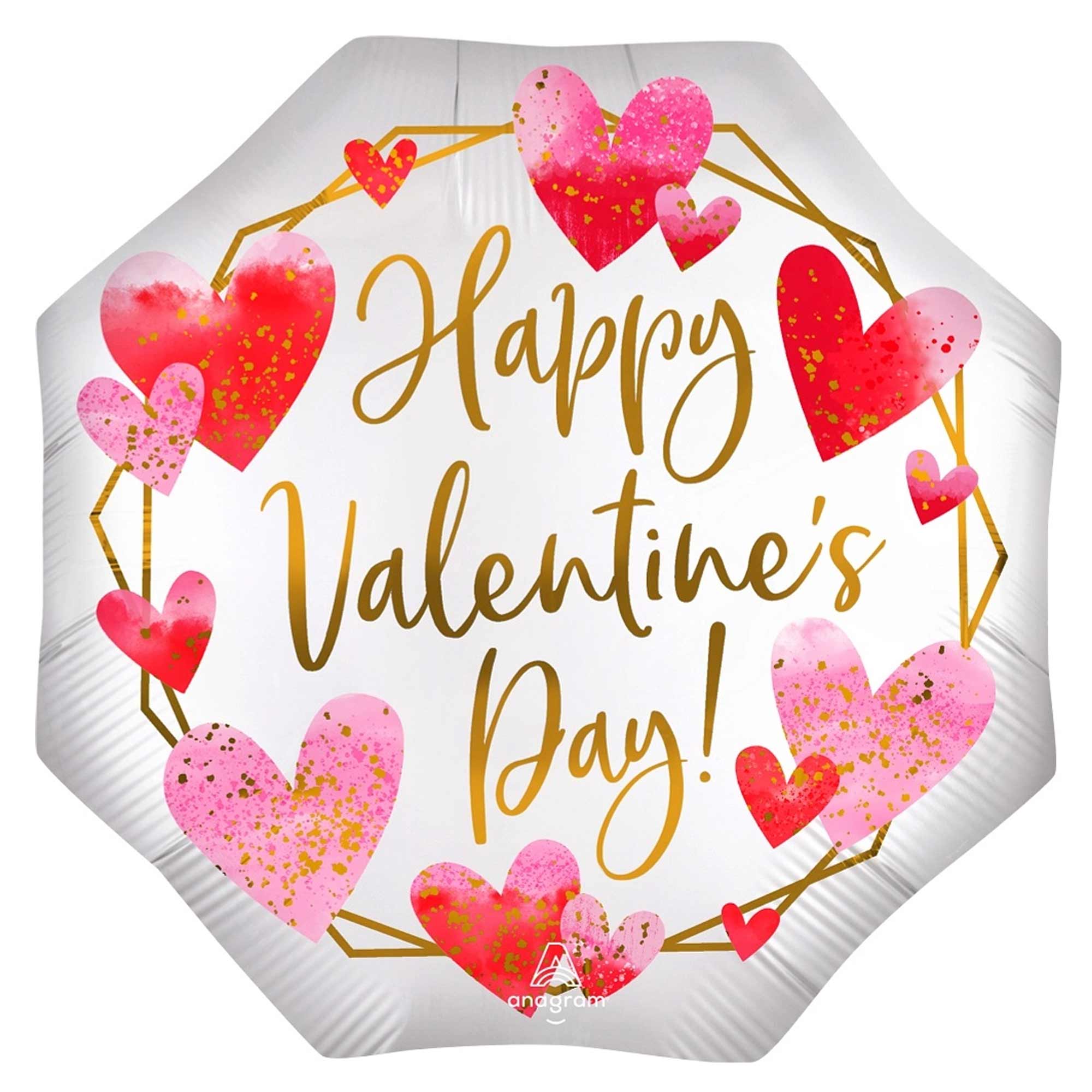 Valentine's Day Satin SuperShape Balloon55cm