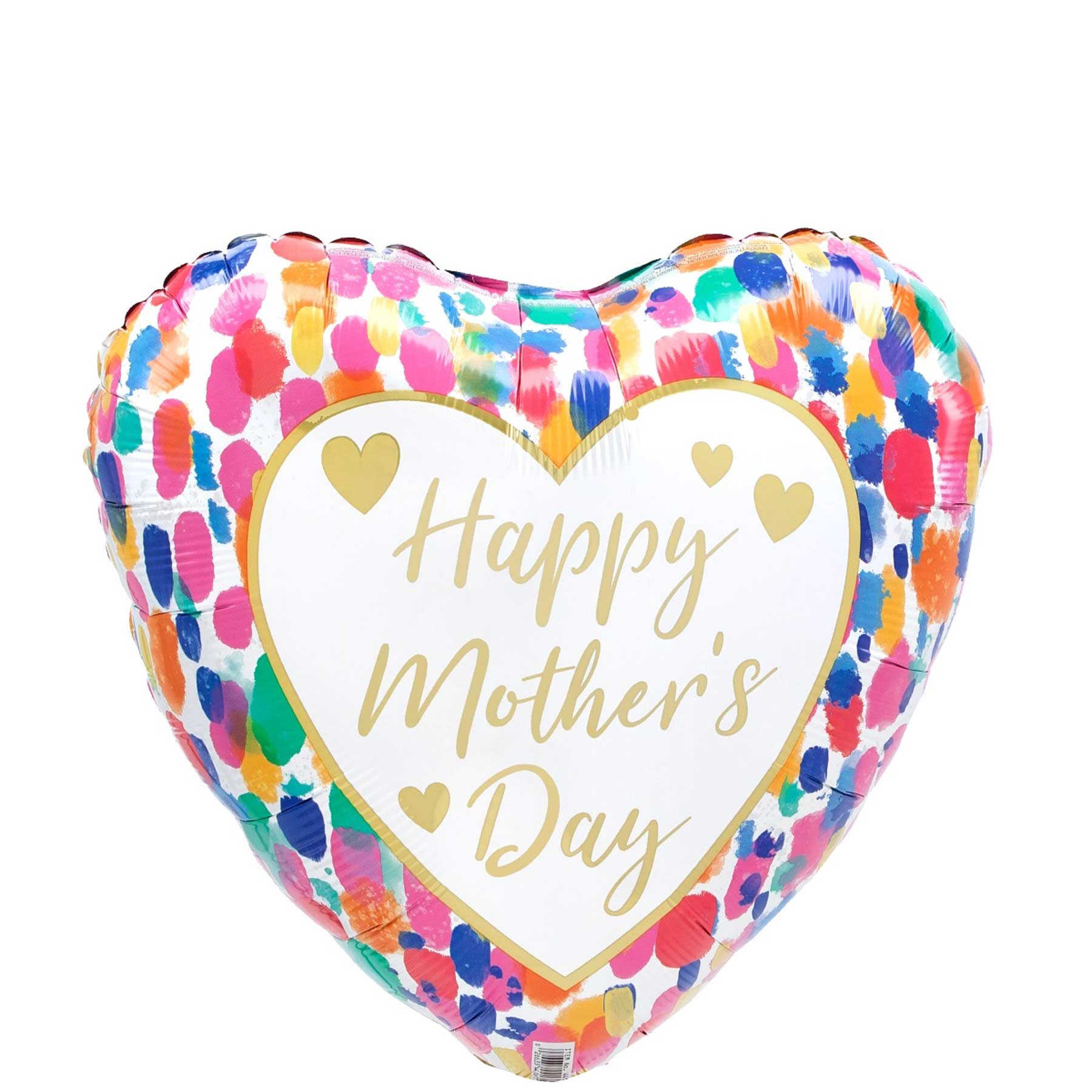 Happy Mother's Day Colorful Foil Balloon 45cm