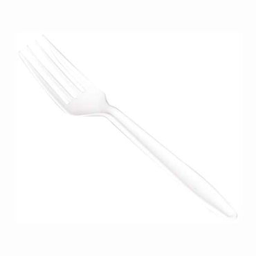 White Forks Value Pack 20pcs Solid Tableware - Party Centre