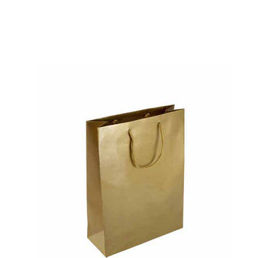 Gold Mini Glossy Bag Party Favors - Party Centre