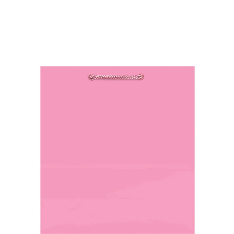 New Pink Medium Glossy Bag Party Favors - Party Centre