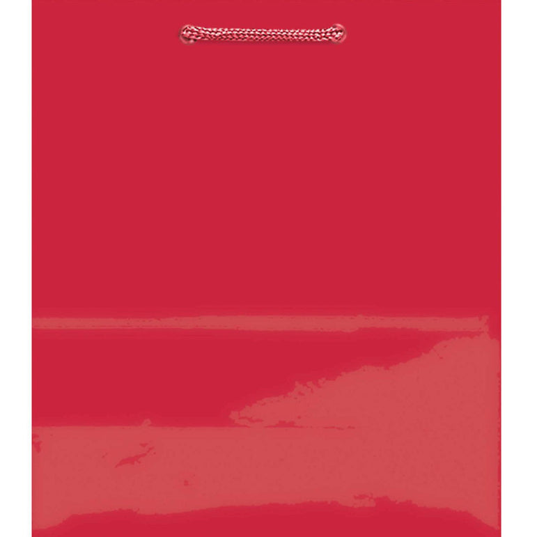 Apple Red Jumbo Glossy Bag Party Favors - Party Centre