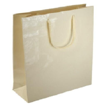 Vanilla Jumbo Glossy Bag Party Favors - Party Centre