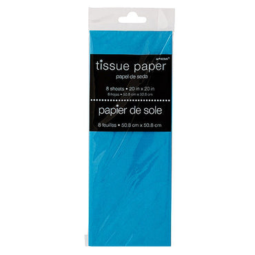 Caribbean Blue Tissue 8pcs