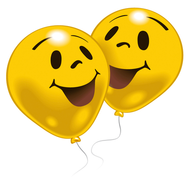 10 Sunny Balloons 10pcs Balloons & Streamers - Party Centre