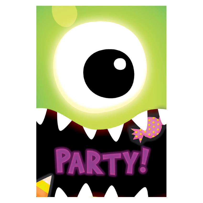 Boo Crew Invitations 20pcs Party Accessories - Party Centre