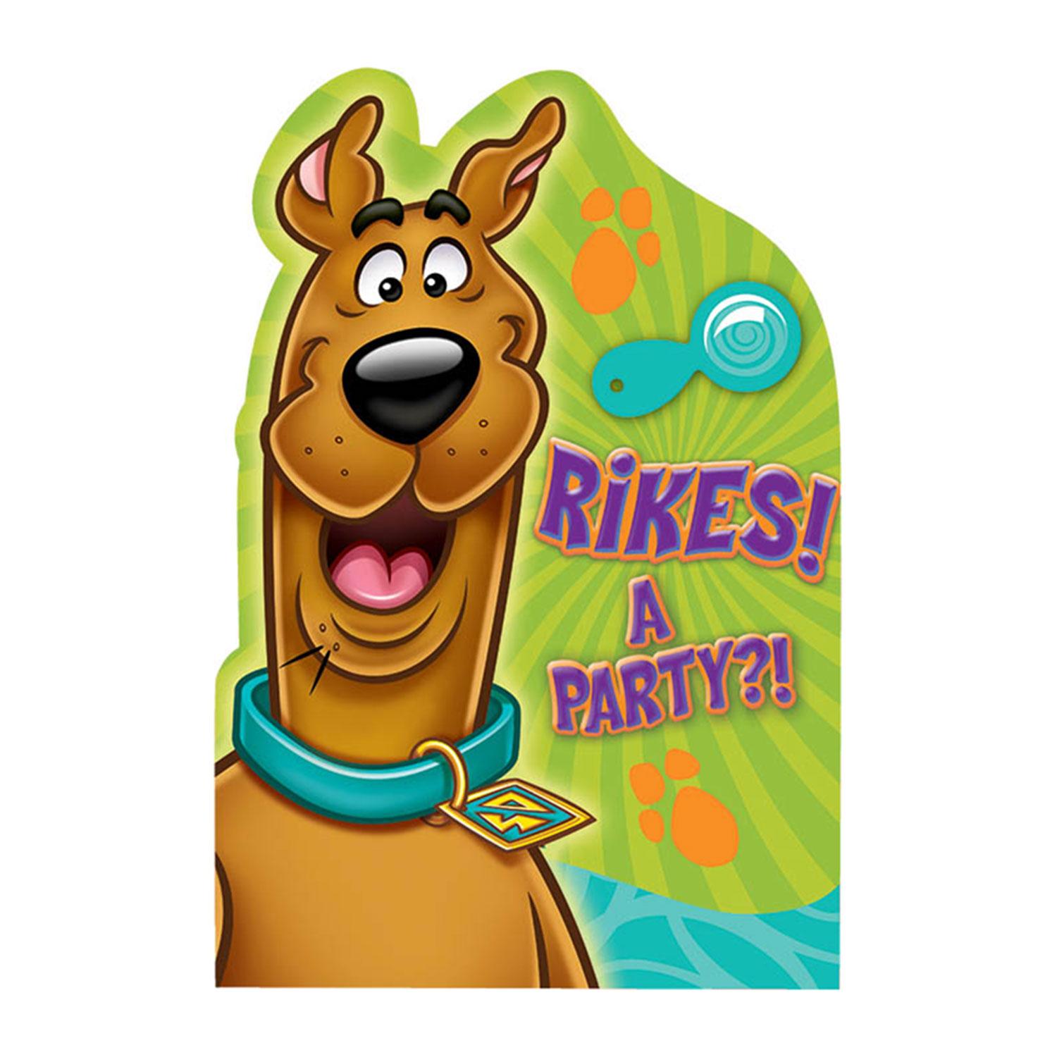 Scooby-Doo Where Are You Invitation Cards Party Accessories - Party Centre
