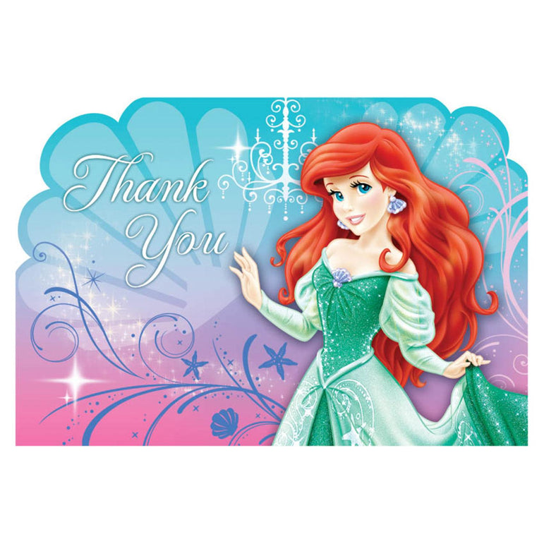 Princess Sparkle With Invitations 8pcs Party Accessories - Party Centre
