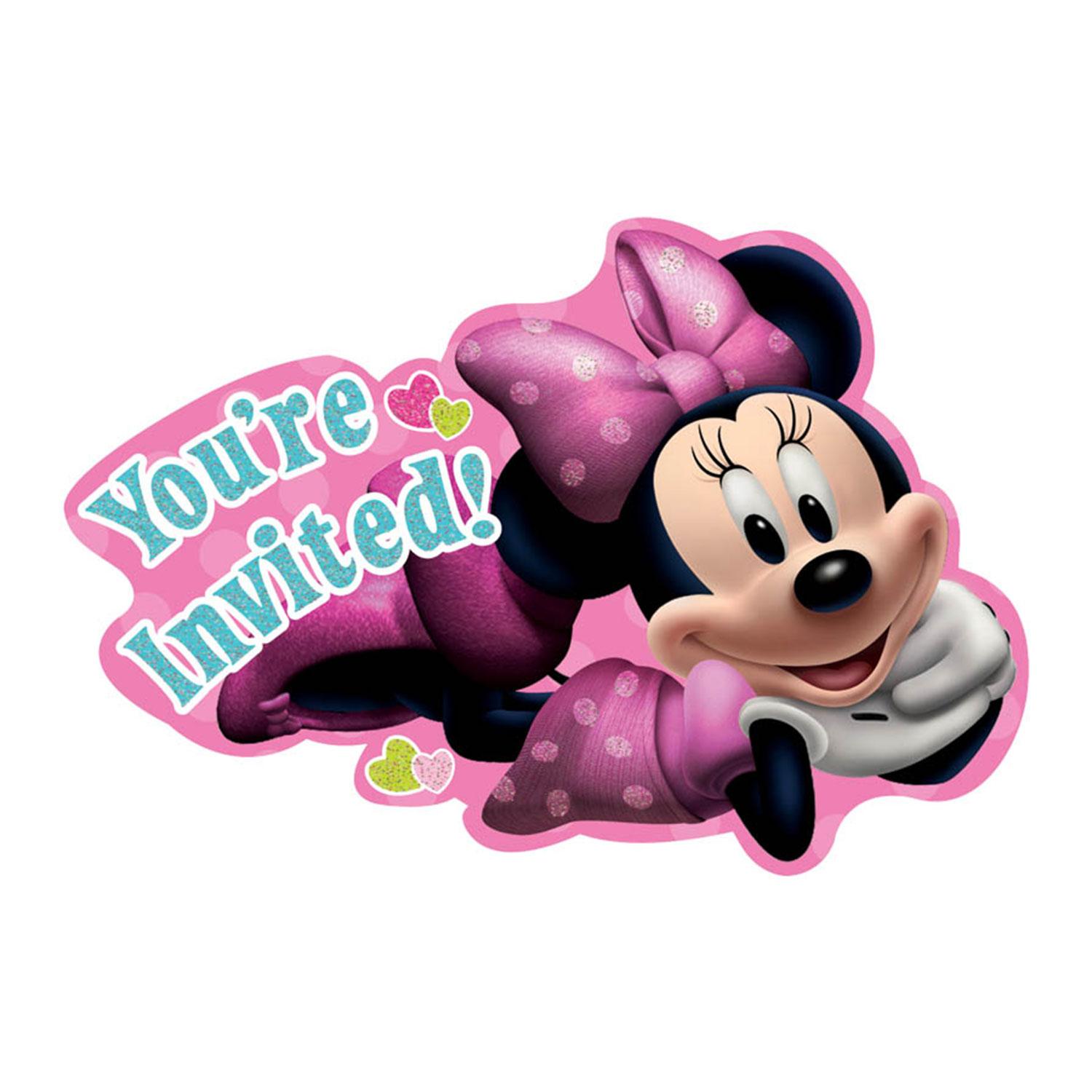 Minnie Mouse Invitation Party Accessories - Party Centre