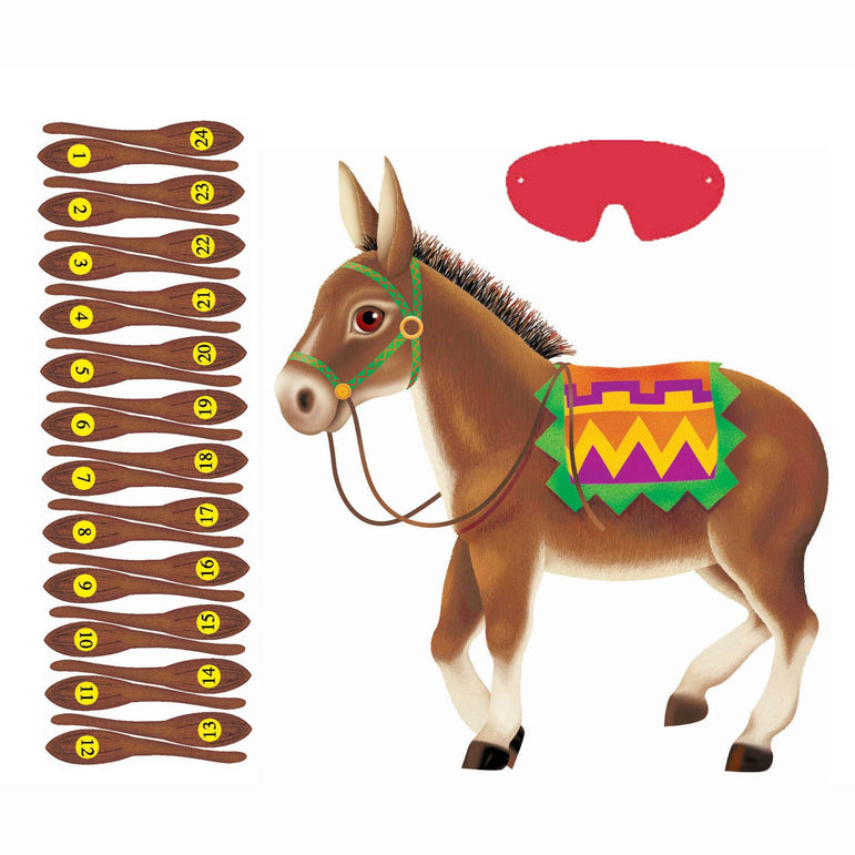 Pin The Tail On The Donkey Game Pinata - Party Centre