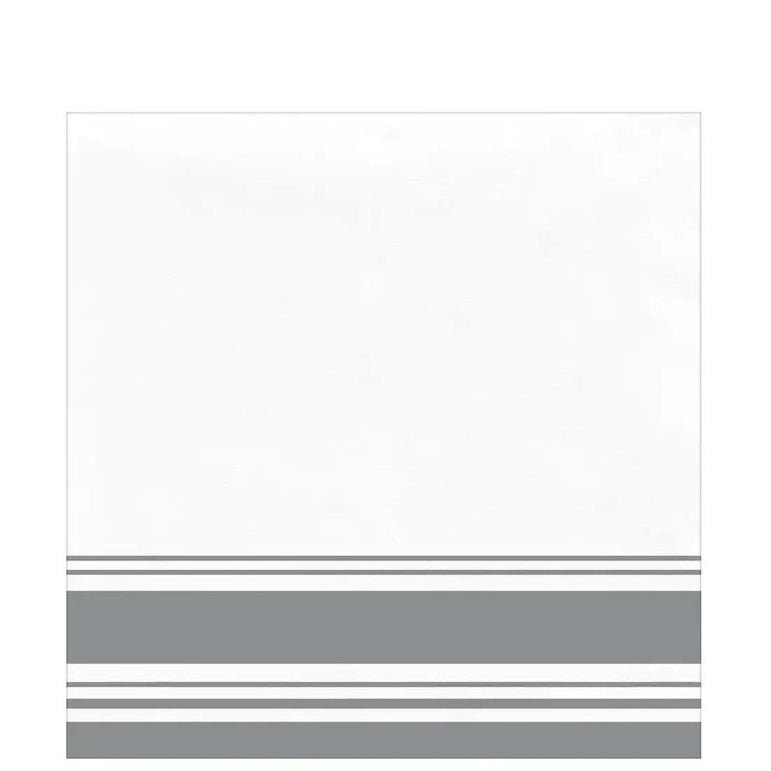 Silver Airlaid Beverage Tissues 40pcs