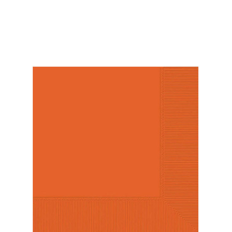 Orange Peel Beverage Tissues 20pcs Solid Tableware - Party Centre