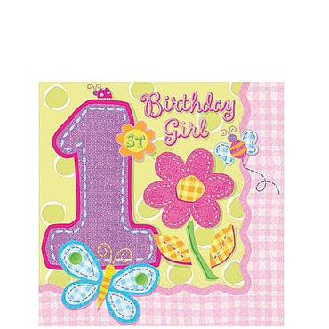 Hugs And Stitches Girl Ultra Beverage Tissues