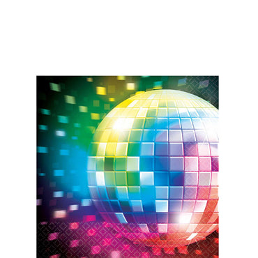 Disco Fever Beverage Tissues 16pcs