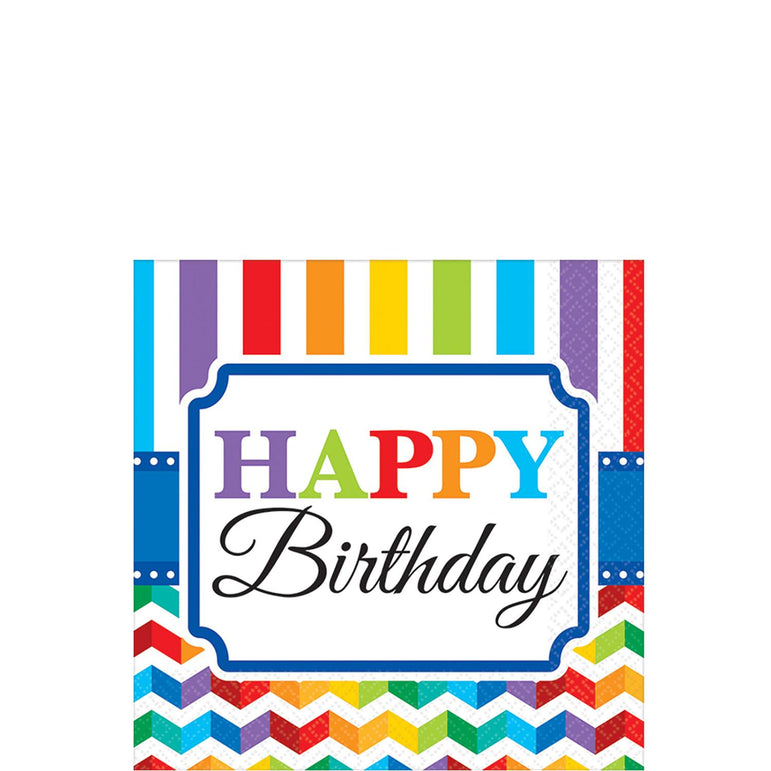 Bright Birthday Kit for 16 People