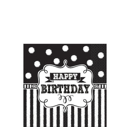 Chalkboard Birthday Kit for 16 People