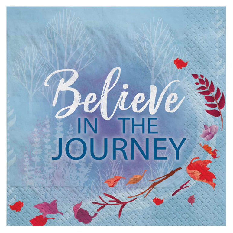 Frozen II Beverage Tissue 16pcs Printed Tableware - Party Centre