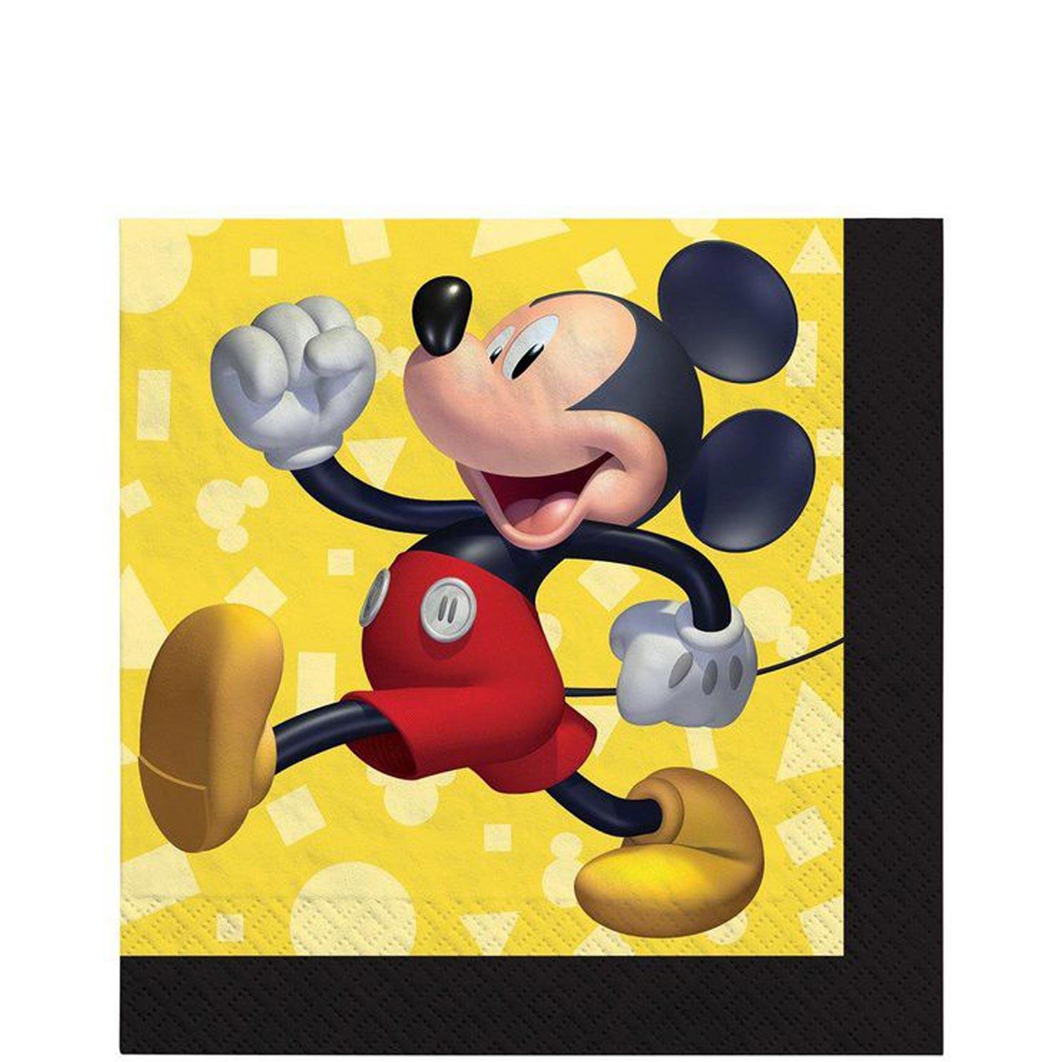 Disney Mickey Mouse Forever Beverage Tissues 16pcs Party Favors - Party Centre