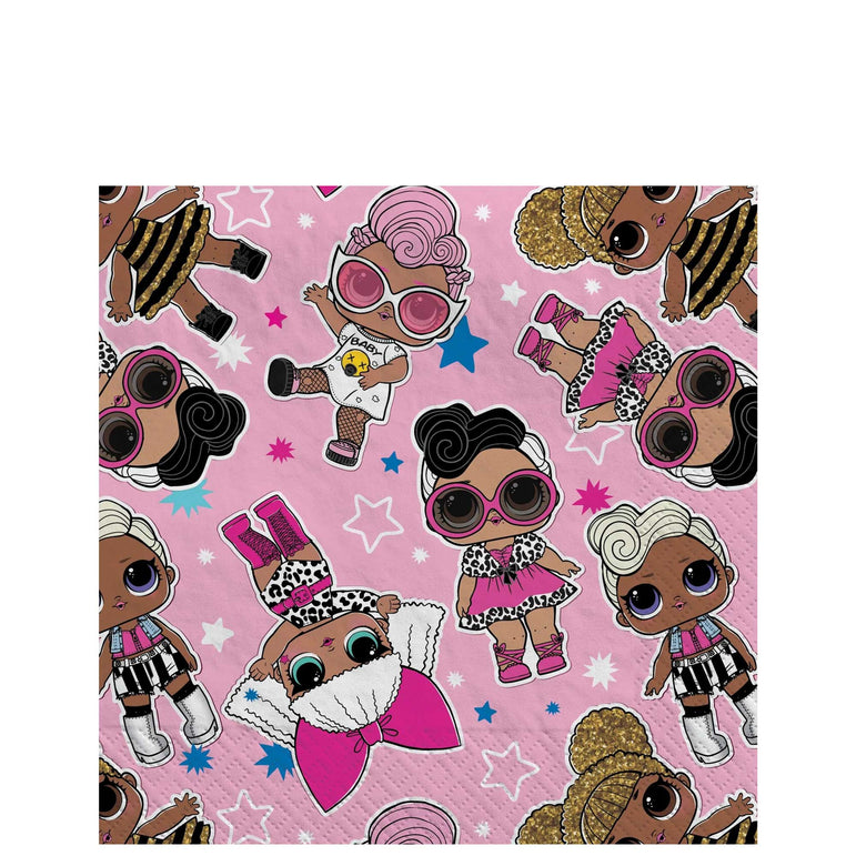 Lol Surprise Together 4Eva! Beverage Tissues