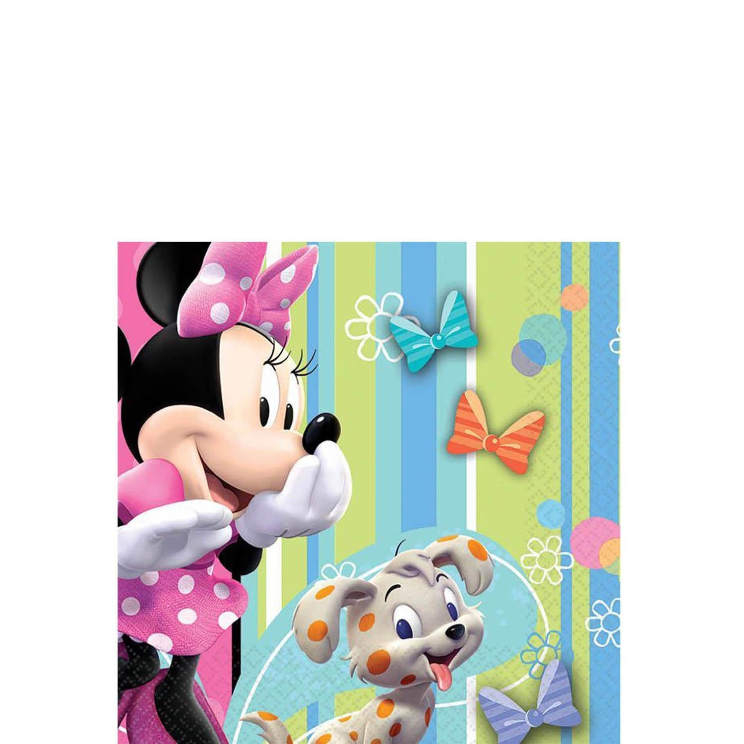 Minnie Beverage Tissues 16pcs Printed Tableware - Party Centre